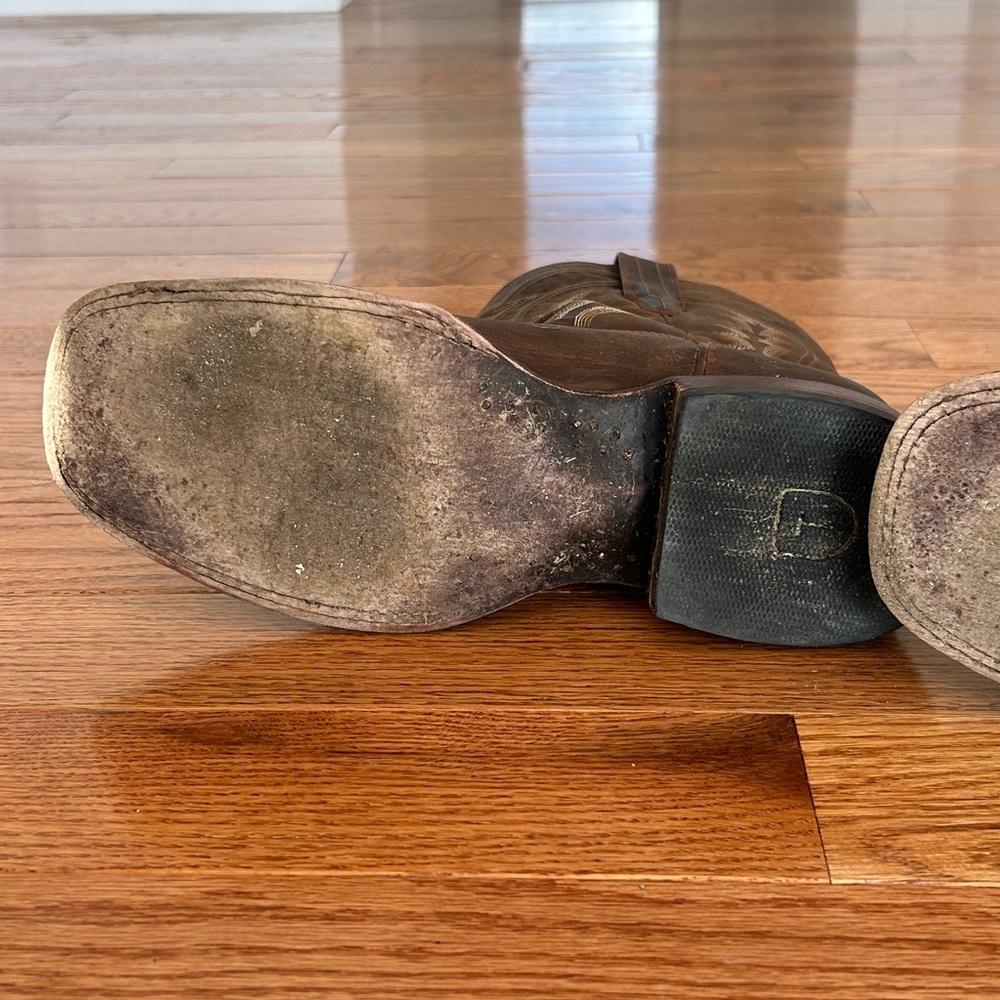 Tecovas Dark Brown Cowboy Boots - Picture 7 of 8